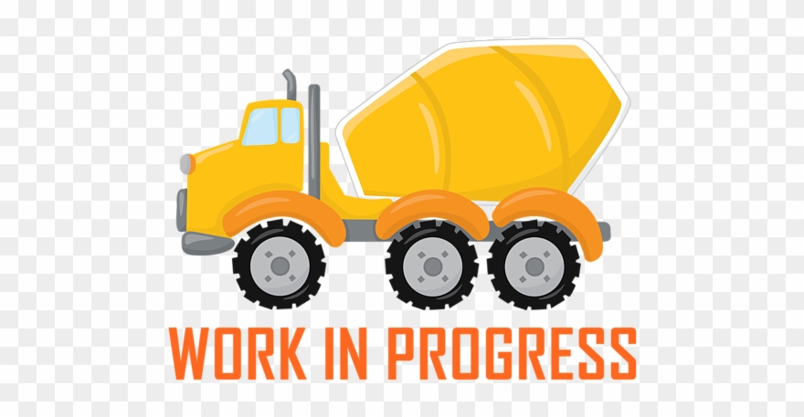 Bleed Area May Not Be Visible - Concrete Mixer Clipart