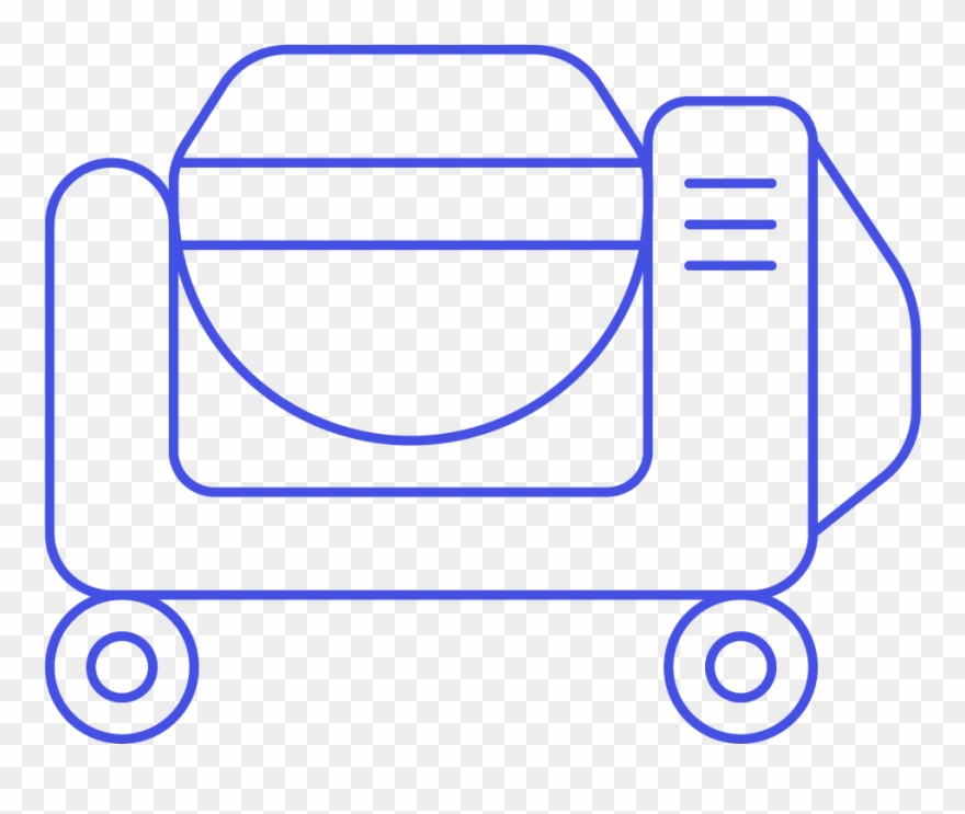 30 Cement Mixer Clipart