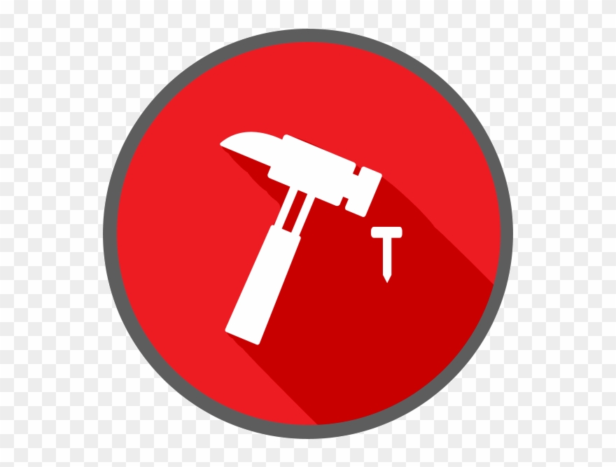 Concrete - Hammer Clipart