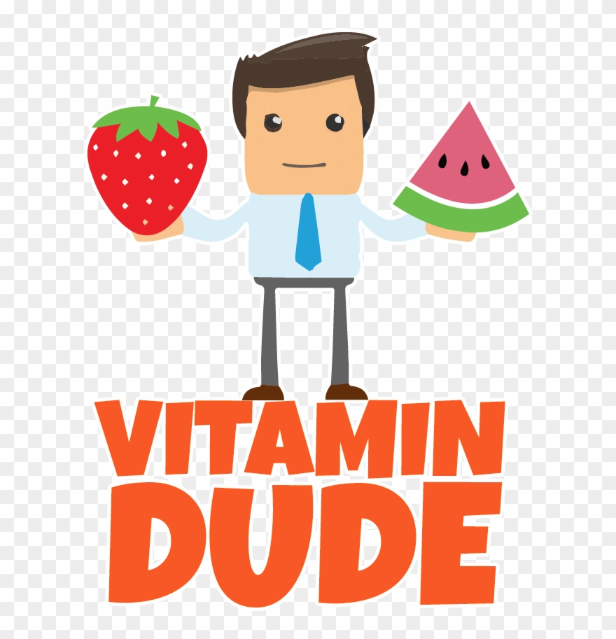 Vitamin Dude Can Help Clipart