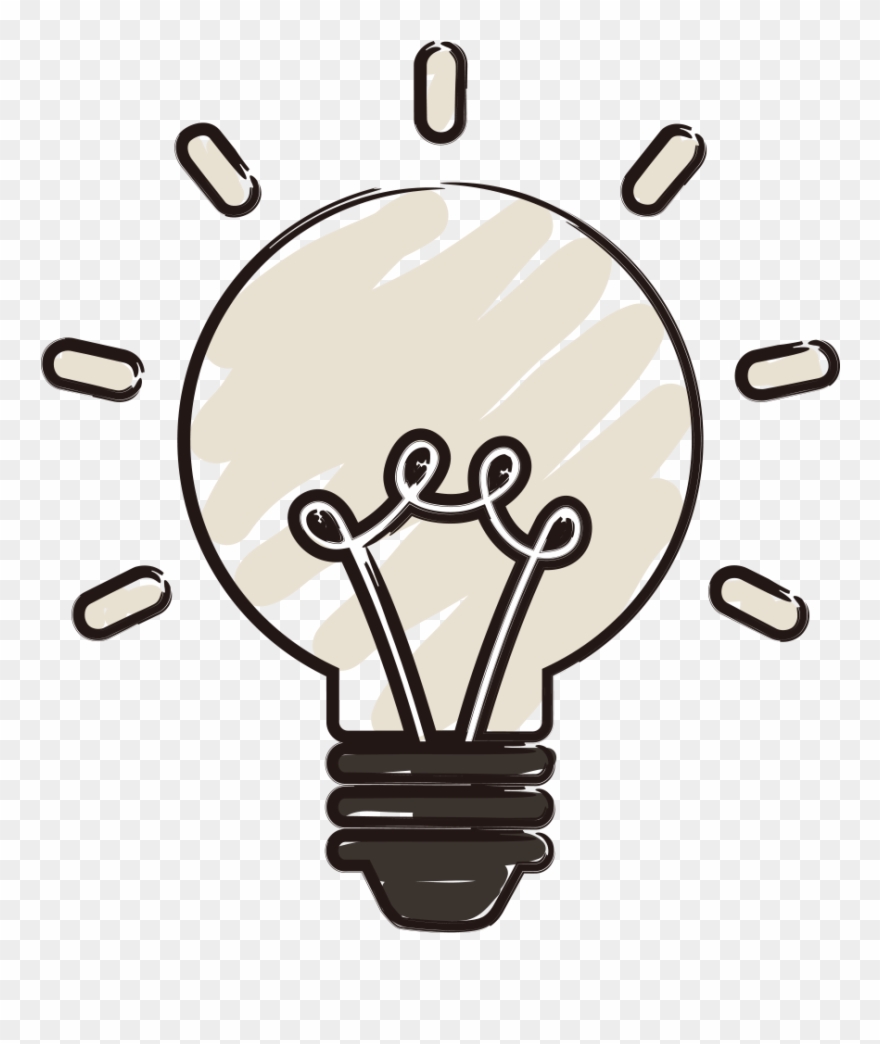 Photography Illustration Light Bulb - Think Bulb Clipart
