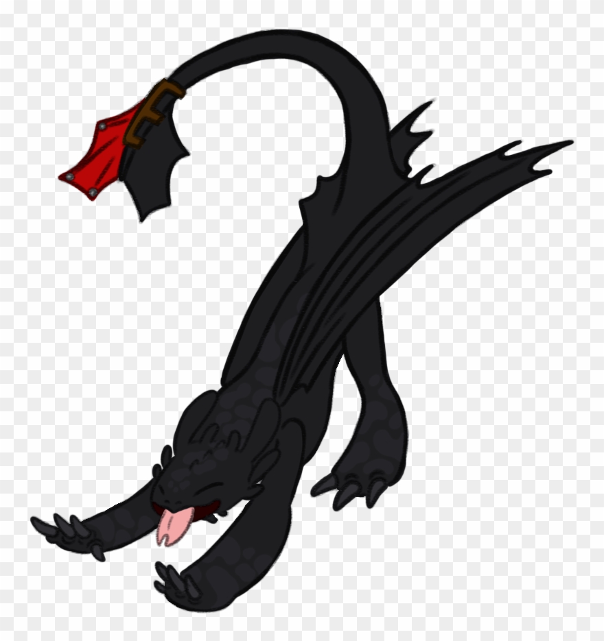 Toothless Sticker Clipart