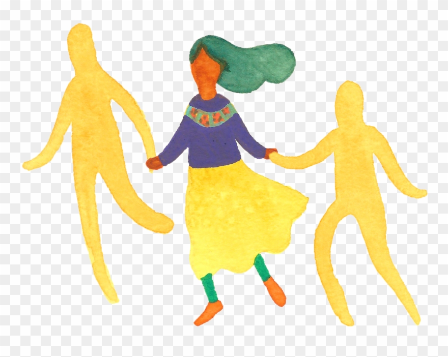 Circle Dancing - Dance Clipart