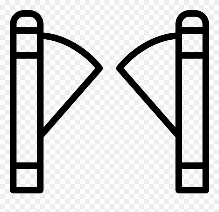 Underground Turnstiles Comments - Turnstile Icon Png White Clipart