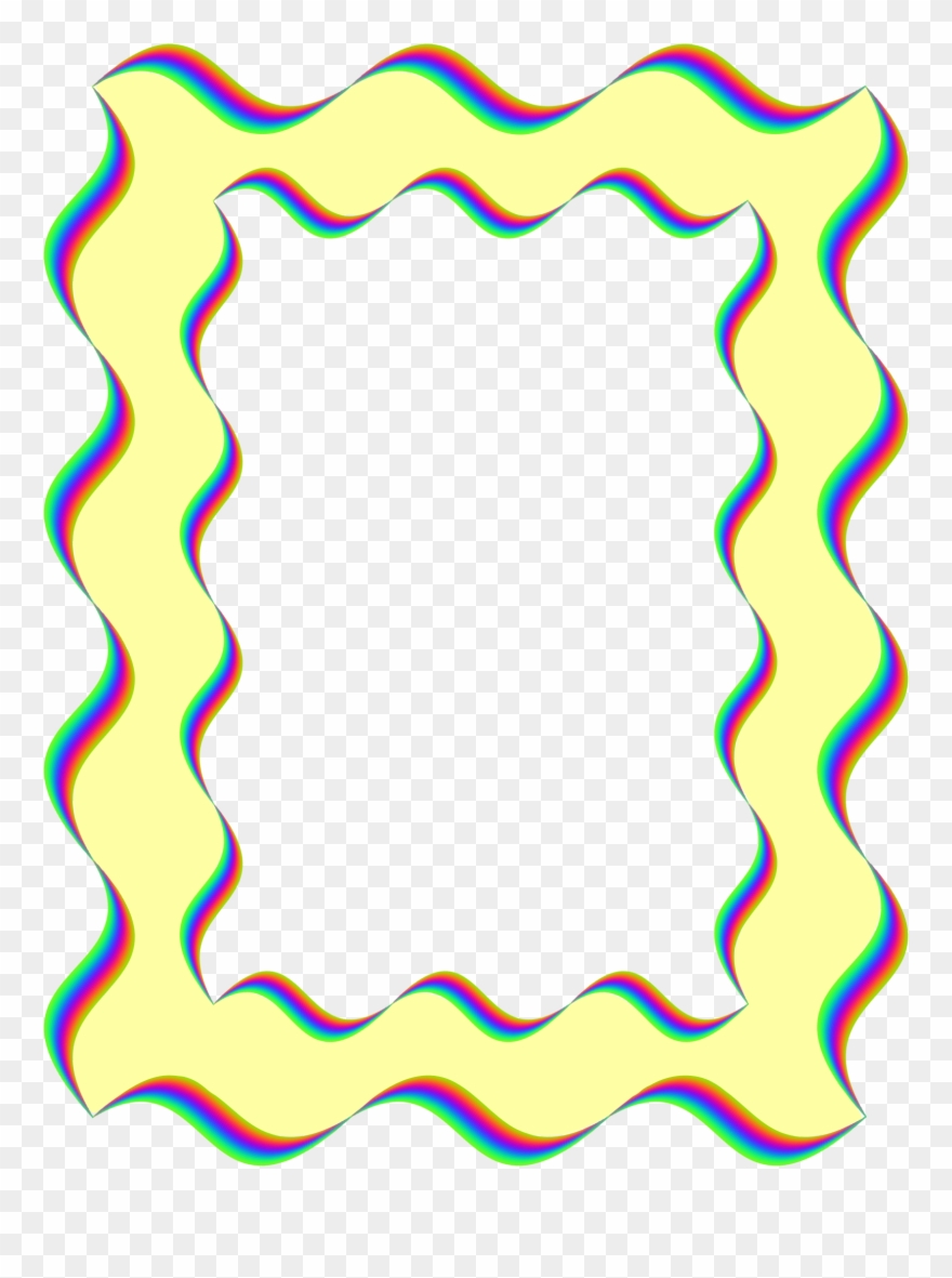 Picture Frames Computer Icons User Interface Symmetry - Wavy Frame Clipart