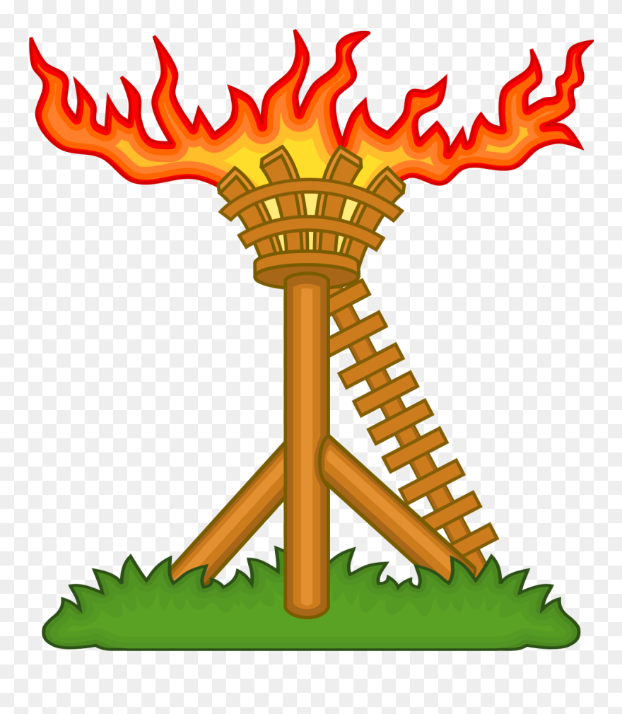 Fire Beacon Badge Of Henry V - Fire Beacon Clipart