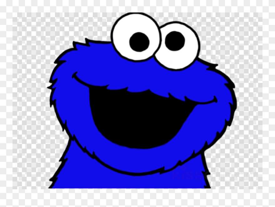 Cookie Monster Clipart Cookie Monster Elmo Clip Art - Dog Foot Clipart Png Black And White Transparent Png