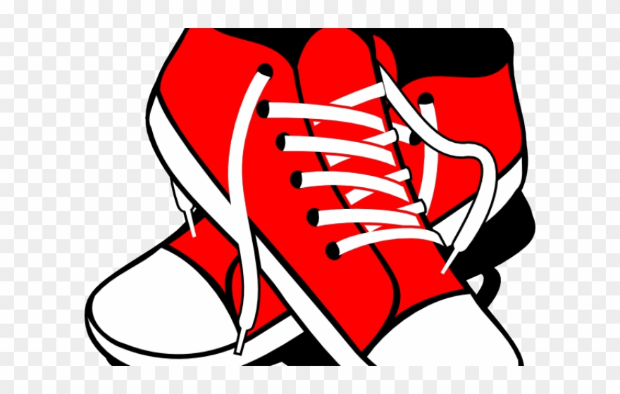 Rainbow Trees Cliparts Free Download Clip Art - Tennis Shoes Girl Clipart - Png Download