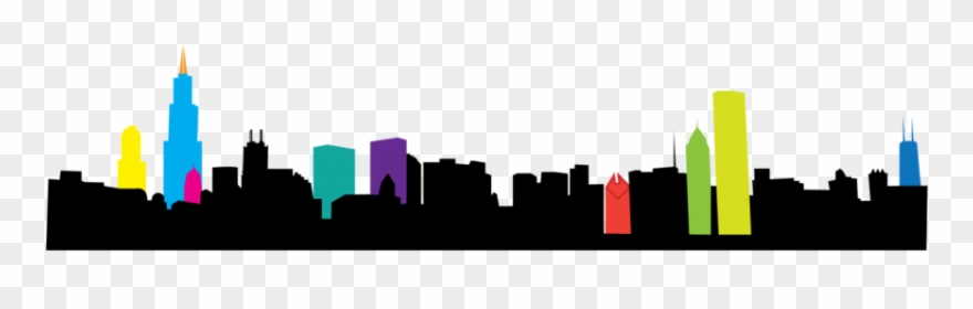 Chicago Skyline Illustration Clipart
