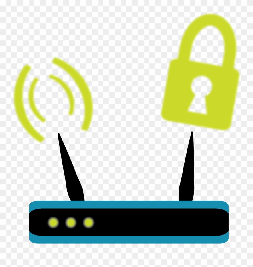 Internet Clipart Router Wifi - Router Security - Png Download