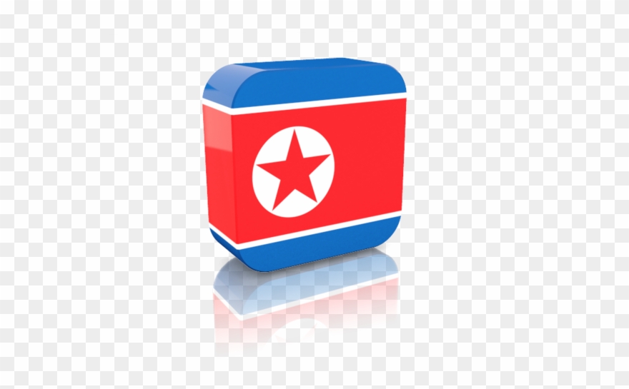 Illustration Of Flag Of North Korea - Flag Of North Korea Clipart
