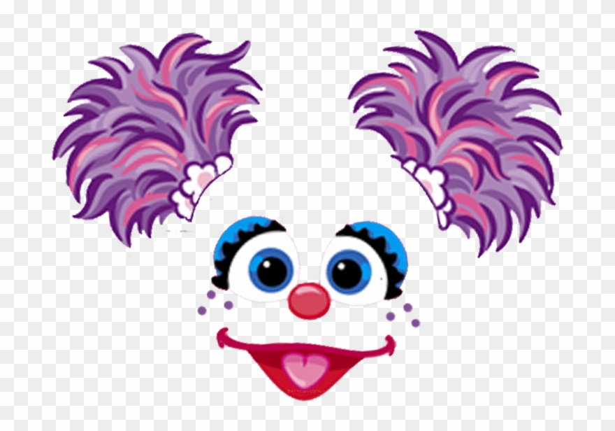 sesame street abby printable clipart 1607358 pinclipart