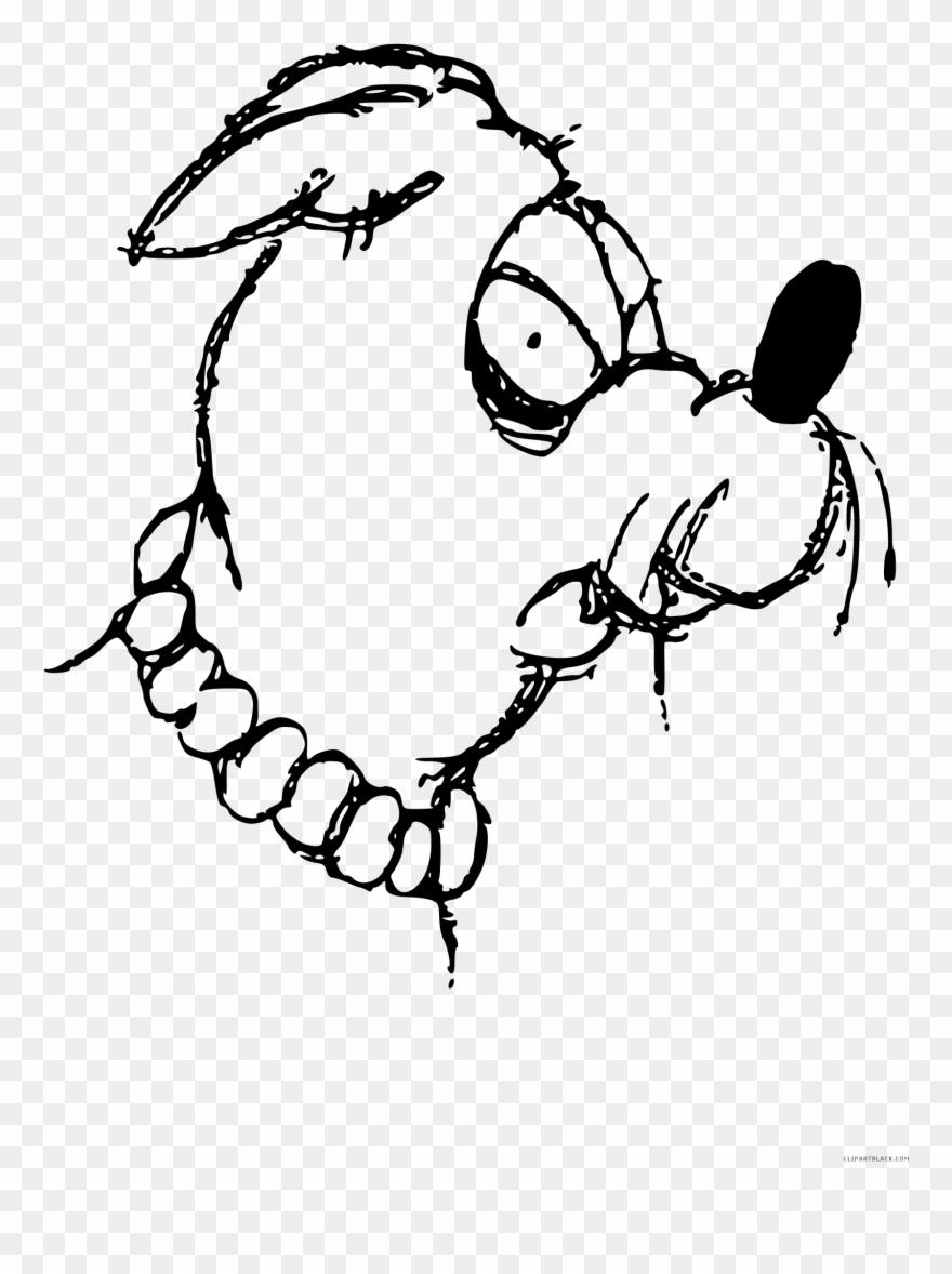 Mean Dog Clipart - Clip Art - Png Download