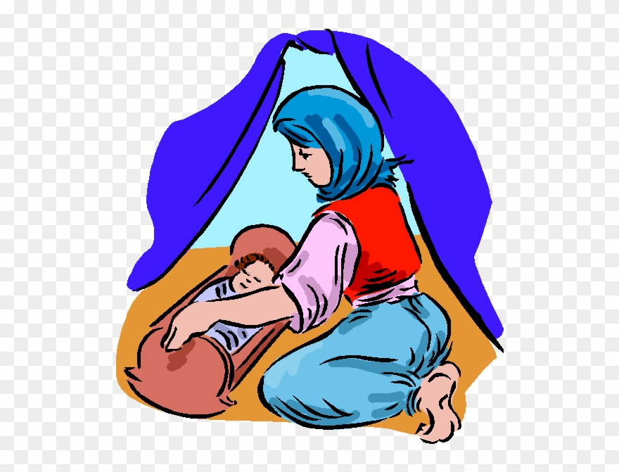 Maria De Virgen Con El Beb&233 Jesucristograficos Gif - Madres Con Bebes Gif Clipart