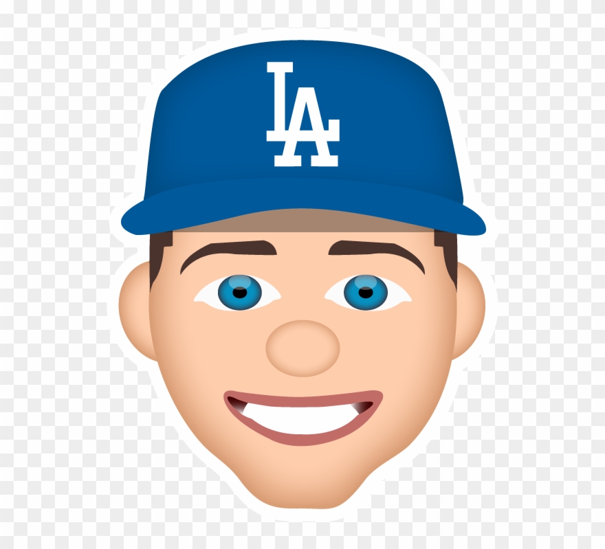 World Series - Dodgers Player Emoji Clipart