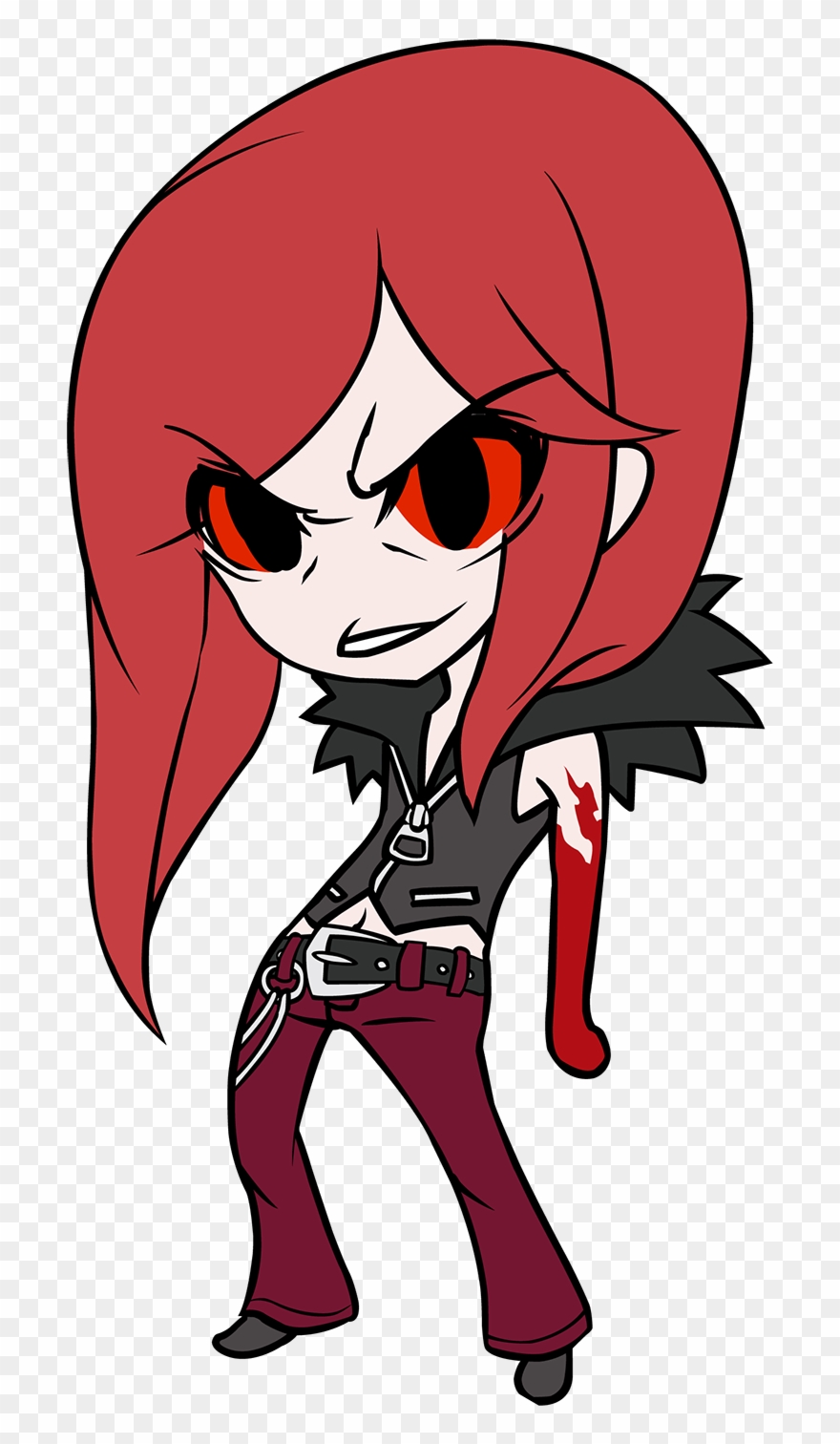 Sd-car - Under Night In Birth Carmine Chibi Clipart