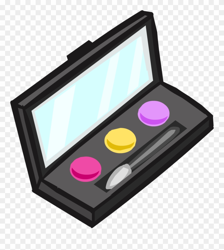 Makeup Palette Png - Eyeshadow Palette Icon Transparent Clipart