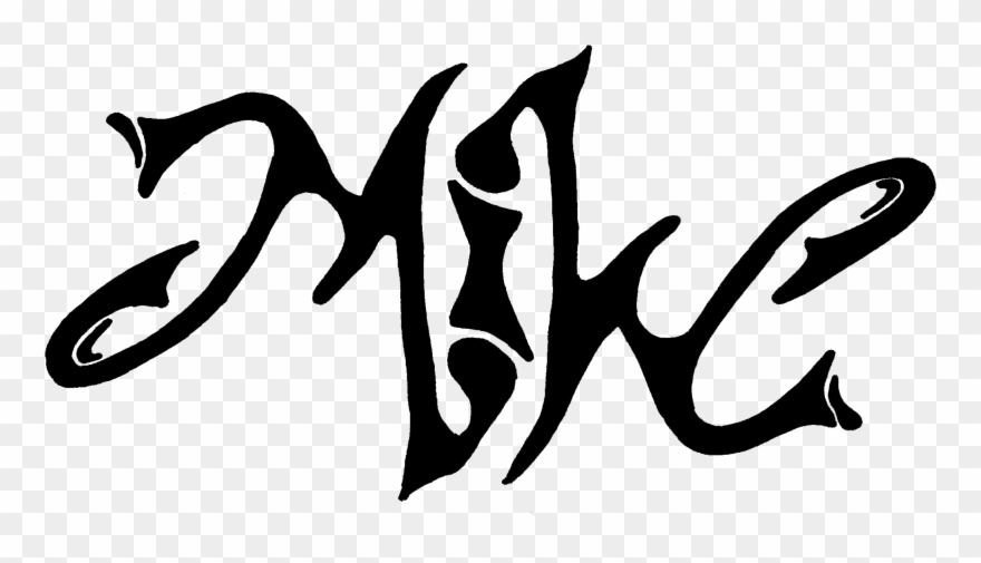 Mike - Mike Ambigram Clipart