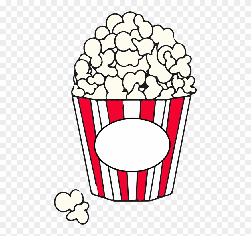 Cliparthot Of Advertising And Advertise - Popcorn Clipart - Png Download