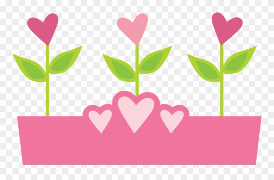 Lisa, Shrubs, Plants - Heart Clipart