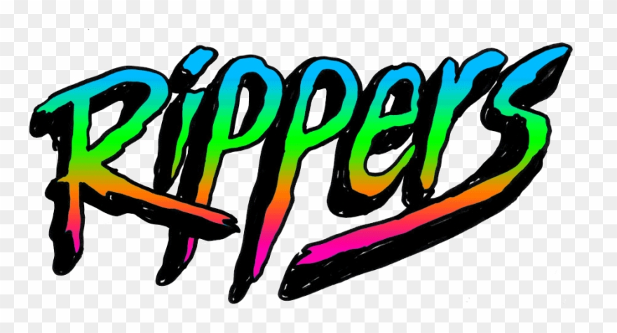 Fun Imagery Used By Rippers, A Bar And Restaurant In Clipart