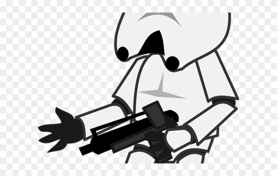 Star Wars Clipart Stormtrooper - Clip Art Characters - Png Download