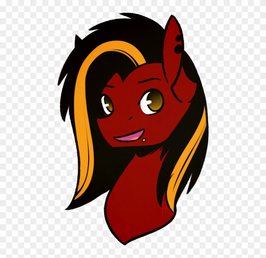 Ak4neh, Black Mane, Ear Piercing, Earring, Jewelry, - Earring Clipart