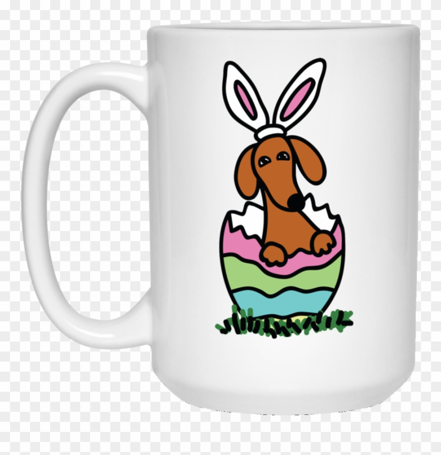 Dachshund Easter Egg Mugs - Its Lemonade T Shirt Clipart