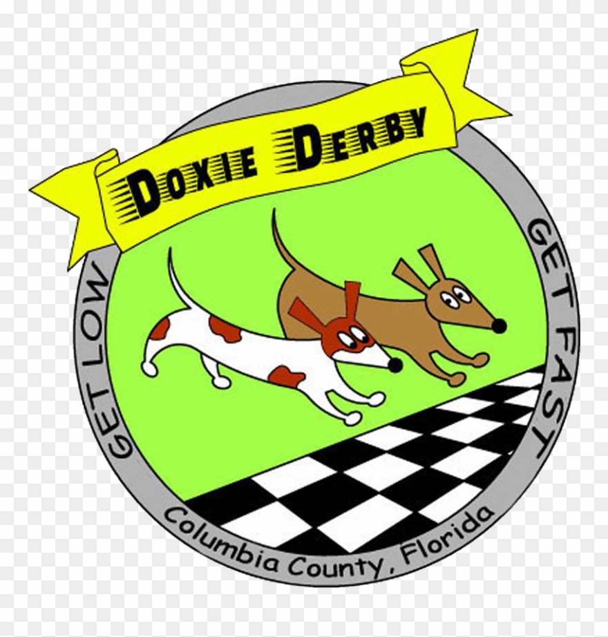 Doxie Derby - Dachshund Clipart