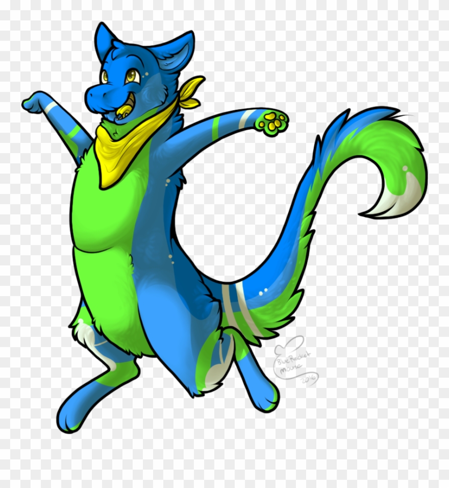 Jumping Jellybean - Cartoon Clipart