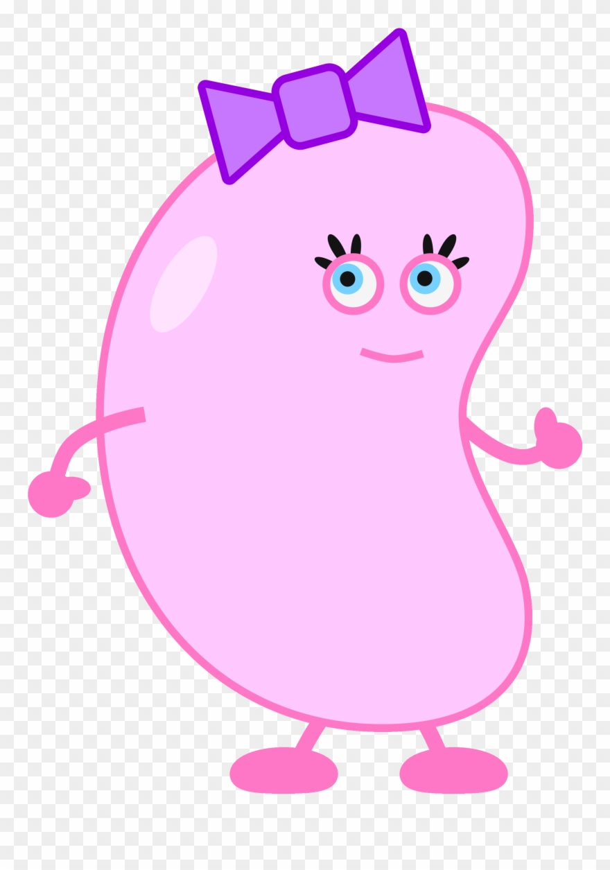 Right Click For Larger Images - Introducing Little Miss Jelly Bean Clipart