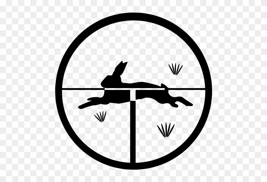 Hunting Rubber Stamp - Hunt Icon Clipart