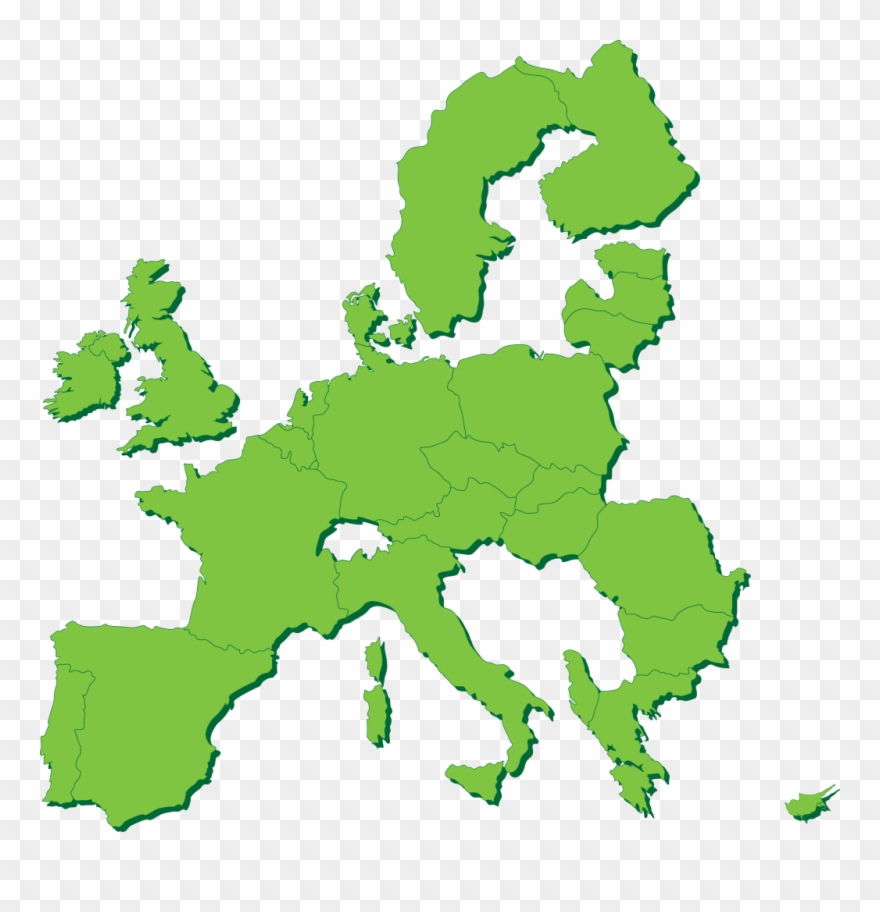 European Union Map Free Clipart