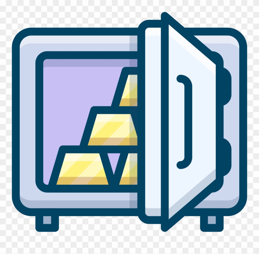 Cassaforte Big Image Png - Open Safe Svg Clipart