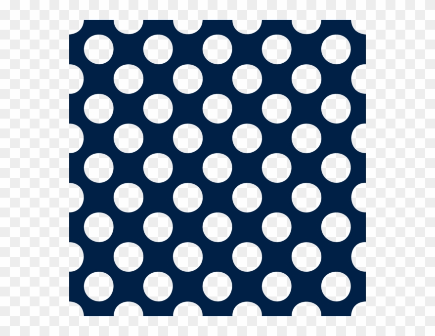 Clip Art Blue Polka Dot Background - Table Cloth Polka Dot - Png Download