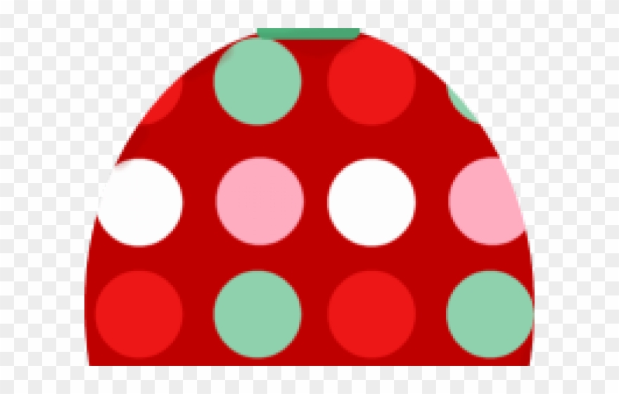 Christmas Ornament Clipart Polka Dot - Christmas Ornament Clip Art - Png Download