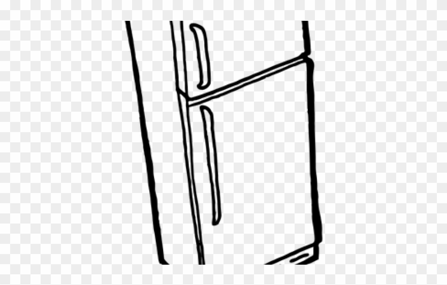 Refrigerator Clipart Rectangle Object - Refrigerator Clip Art - Png Download