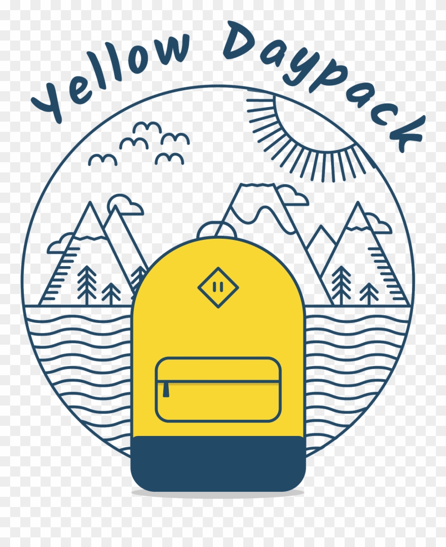 Yellow Daypack - Yellow Clipart