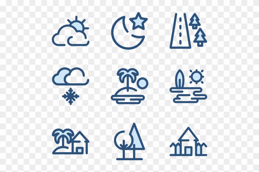 Valley Vector Mountain Road - Lines Of Business Icon Clipart