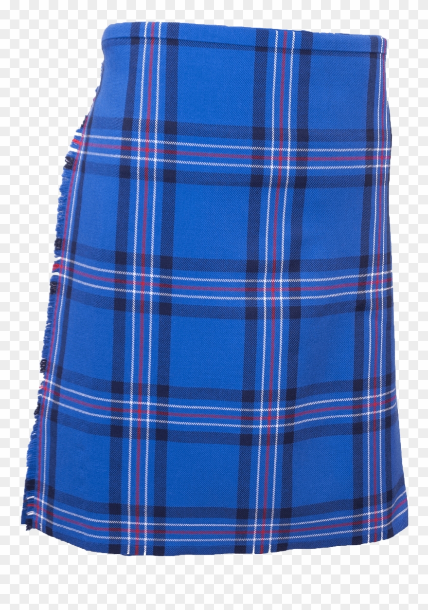 Blue Tartan Kilt Transparent Png Stickpng - Transparent Kilt Clipart