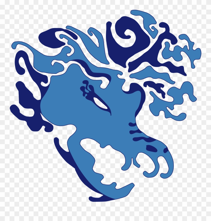 Kas Dragon Head Blue 2000px - Kaohsiung American School Clipart