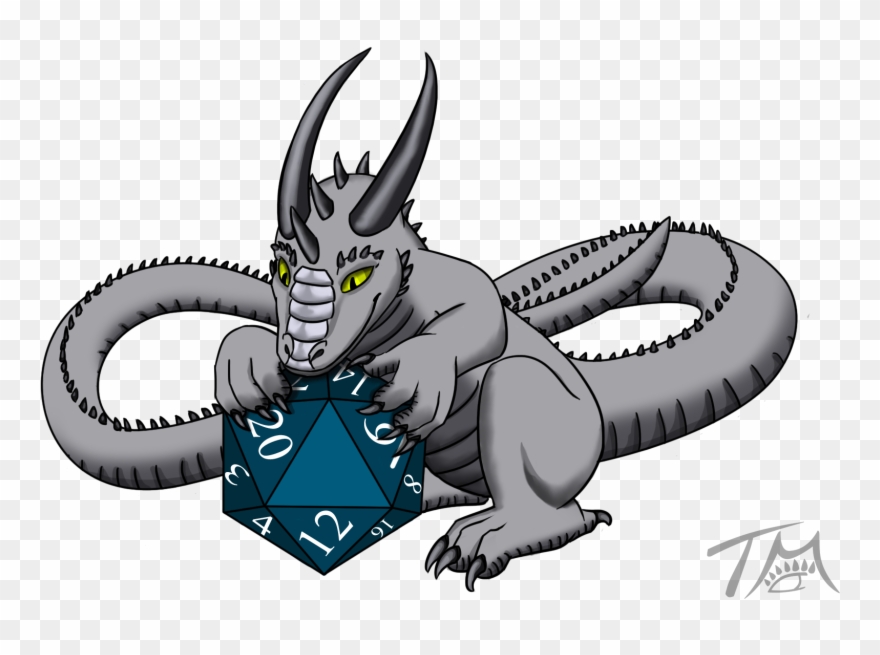 Jenny The Gencon Dragon - Illustration Clipart