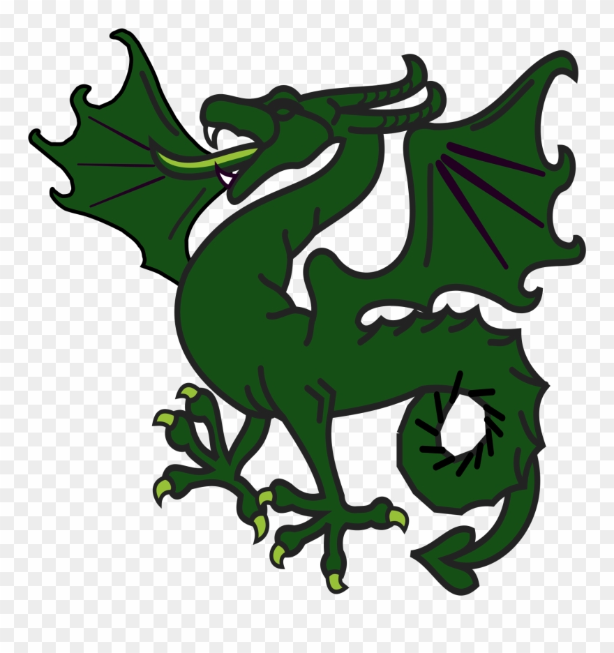 Open - Antique Dragon Design Gifts Large Tote Bag, Natural, Clipart