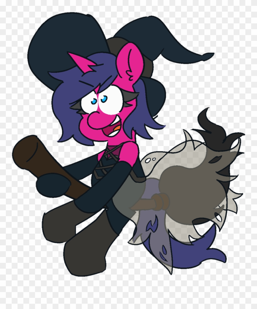 Threetwotwo32232, Broom, Female, Mare, Oc, Oc - Cartoon Clipart