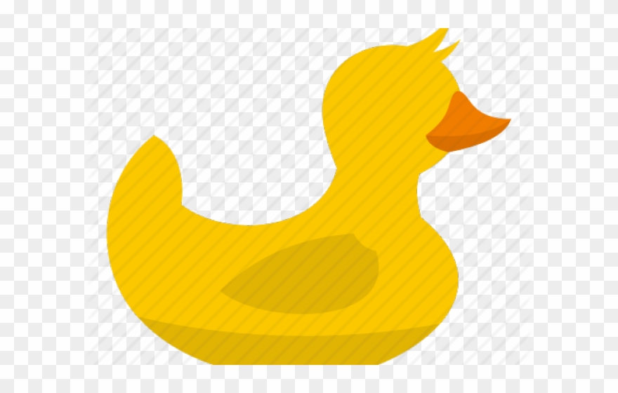 Duckling Clipart Plastic Duck - Clip Art - Png Download