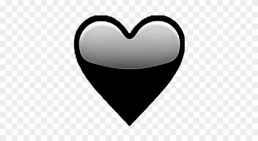 Black Heart Tumblr Png Clipart