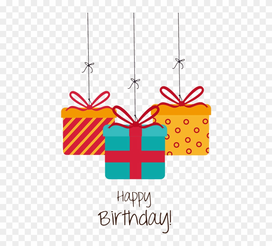 Birthday Gift Greeting Card Christmas - Gift Happy Birthday Png Clipart