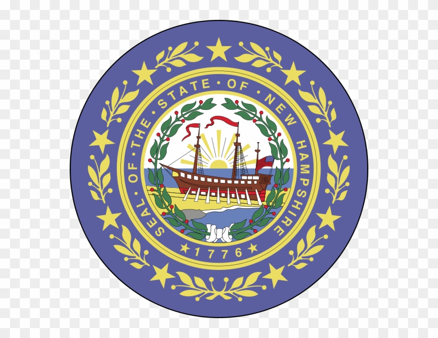New Hampshire Was Different From All The 13 Colonies - New Hampshire State Seal Svg Clipart