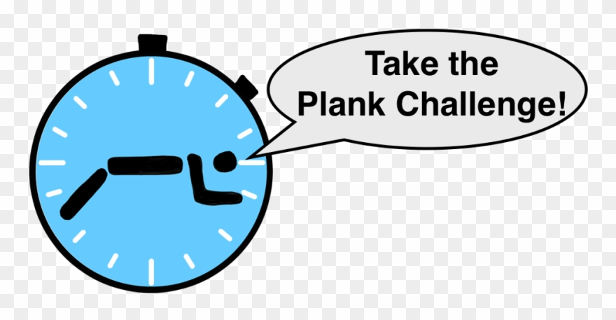 0 - - Plank Challenge Clipart - Png Download