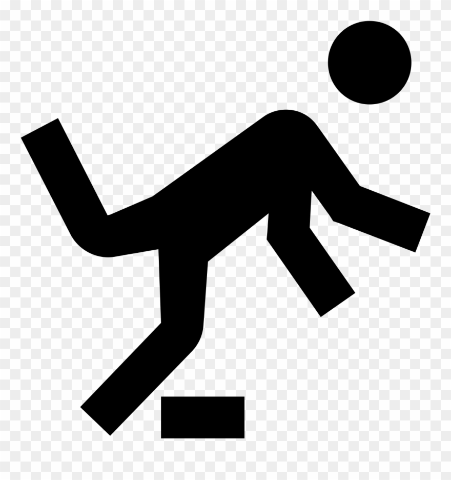 Watch Your Step Icon Clipart